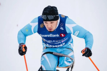 Фотография к новости: Ербол Хамитов пара биатлоннан әлем кубогы кезеңінде қола жүлдегер атанды