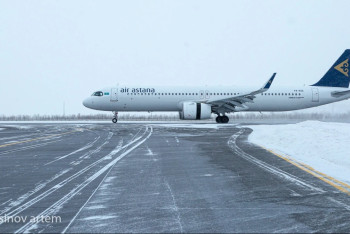 Фотография к новости: Алматыда Air Astana рейстері кешіктірілуде