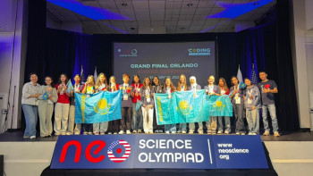 Фотография к новости: Қазақстандық оқушылар Америкадағы олимпиадада жеңімпаз атанды