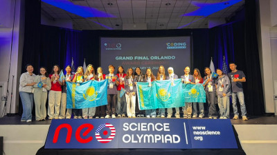 Қазақстандық оқушылар Америкадағы олимпиадада жеңімпаз атанды