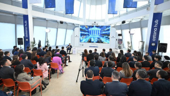 Фотография к новости: Астанада Талдау мектебінің бесінші легінің алғашқы дәрістері өтті