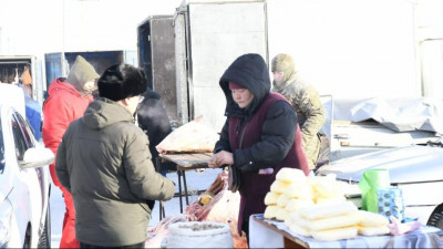 Елордада демалыс күнгі жәрмеңке өтіп жатыр
