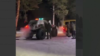 Фотография к новости: Абай облысында жедел жәрдем көлігі қар құрсауында қалды