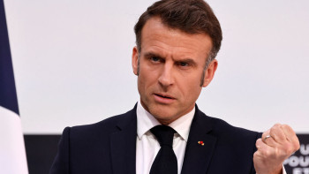 Фотография к новости: Макрон: Еуропа АҚШ-тың баж салығына жауап береді