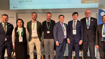 Фотография к новости: Қазақстан Германиямен агротехнология және азық-түлік қауіпсіздігі саласында әріптестікті арттырады