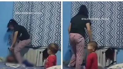 7 жылға дейін түрме күтіп тұр: Баласын аяусыз ұрған әйелді құрбысы видеоға түсірген