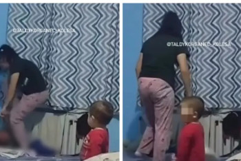 Фотография к новости: Бүлдіршінді соққылап, тепкілеп, қолын бұраған: Кішкентай баласын аяусыз ұрып-соққан ана қамалды