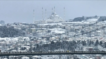 Фотография к новости: Ыстамбұлды қалың қар басты