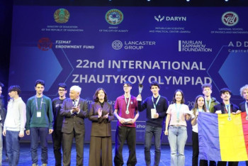 Фотография к новости: Жәутіков олимпиадасында 70 алтын медаль иегері анықталды