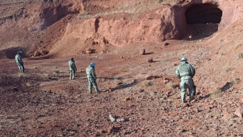 Фотография к новости: Ел саперлары Голан биіктіктеріндегі 1200-ден астам жарылғыш затты жойды