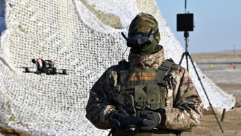 Фотография к новости: Қазақстан әскері дрон операторларын даярлауға кірісті