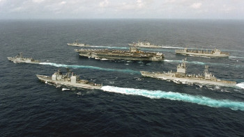 Фотография к новости: Трамп Иран жаққа ірі әскери флот жіберді