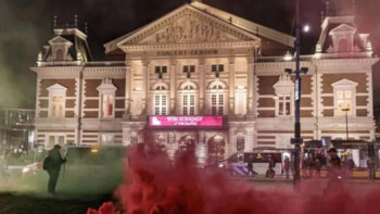 Фотография к новости: Амстердам орталығы қауіпті аймақ деп жарияланды