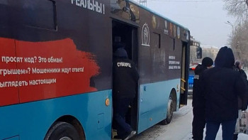 Фотография к новости: Қарағанды – Астана бағытында қауіпсіздік керуені жүріп өтті