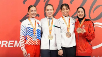 Фотография к новости: Қазақстан каратэшілері Ыстамбұлдағы Премьер-лиганы екі алтынмен аяқтады