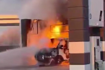 Ақтөбедегі жанармай құю бекетінде өрт шықты