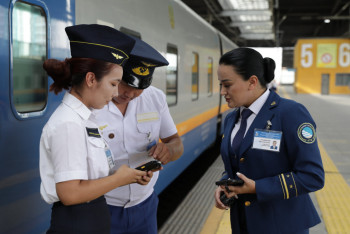 Қазақстан пойызы Ұлы Жібек жолы бойымен сапарға аттанады