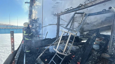 Павлодарда салынып жатқан көпір бір тәулікте екі рет өртенді