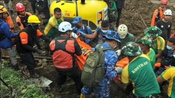Фотография к новости: Индонезиядағы көшкіннен қаза тапқандар саны 70 адамға жетті
