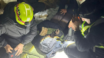 Фотография к новости: Алматының таулы аймағында жарақат алған шетелдік турист эвакуацияланды