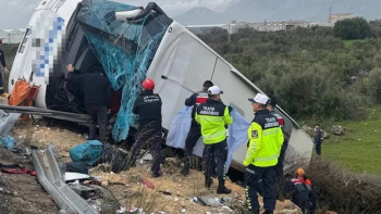 Фотография к новости: Антальяда автобус апаты: Сегіз адам қаза тапты