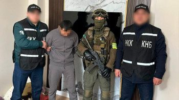 Фотография к новости: Алматыда қылмыс әлемінің "серкесі" қолға түсті