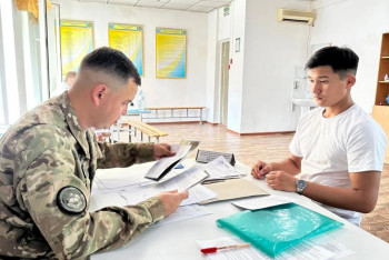 Фотография к новости: Әскери оқу орындарына өтініштер енді толық онлайн қабылданады