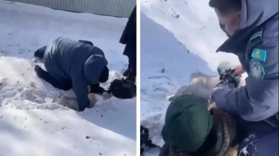 "Көмектесіңіздерші!": Көкшетауда 6 жасар бала арыққа түсіп кетті