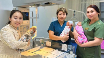 Фотография к новости: Үш қуаныш бір күнде: Алматыда үшем дүниеге келді