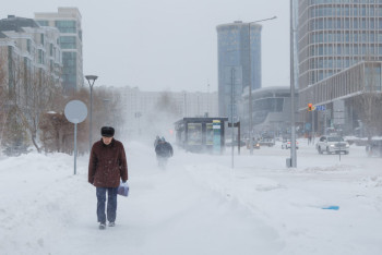 Қар, жаңбыр, аяз бен боран: 5 ақпанда Қазақстанда ауа райы күрт құбылады