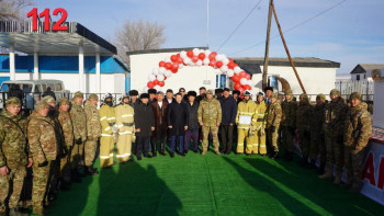 Фотография к новости: Қазақстанда 157-ші «Ауыл құтқарушылары» ерікті өрт сөндіру пункті ашылды
