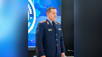 Фотография к новости: Президент сынынан кейін Шымкент полициясына жаңа басшы келді