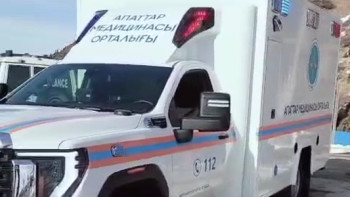 Фотография к новости: Алматыда тауда ауыр жарақат алған әйел құтқарылды