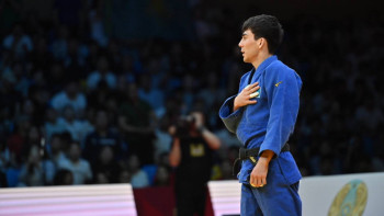 Фотография к новости: Дзюдошы Аман Бақытжан Париждегі Grand Slam турнирінде қола жүлдегер атанды