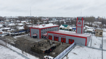 Фотография к новости: Хромтауда жаңғыртылған өрт сөндіру бөлімі ашылды