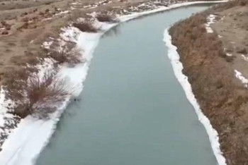 Жамбылда 10 жылдан кейін алғаш рет су арналары тазаланып жатыр