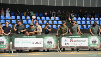 Фотография к новости: UAE SWAT Challengе сайысы: қазақстандық команда топ жарып келеді