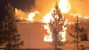 Фотография к новости: Солтүстік Қазақстандағы ауылда мешіт өртеніп кетті