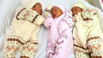 Фотография к новости: Димаш, Дәулет, Дина: Шымкентте үшем дүниеге келді