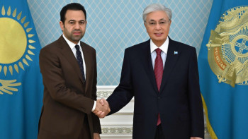 Фотография к новости: Тоқаев конфессияаралық диалогты дамытуға үлес қосқан Мұхаммед Әбделсаламды марапаттады