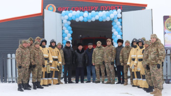 Фотография к новости: Батыс Қазақстанда 159-шы еріктілер пункті іске қосылды