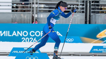 Фотография к новости: Олимпиада-2026: Қазақстандық шаңғышы қыздар эстафетада өнер көрсетті