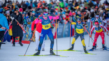 Фотография к новости: Қазақстандық биатлоншы қыздар Олимпиадада өнер көрсетуін аяқтады