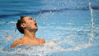 Фотография к новости: Әртістік жүзуден Әлем кубогі: Қазақстандық спортшы екі алтын жеңіп алды