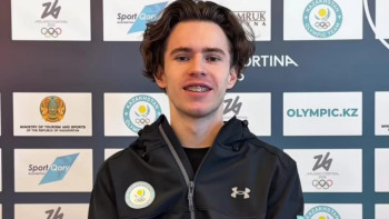 Фотография к новости: Олимпиада чемпионы Михаил Шайдоров видеоүндеу жасады