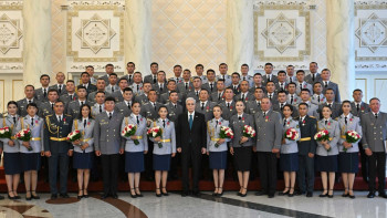 Фотография к новости: Тоқаев UAE SWAT Challenge-2026 жарысының жеңімпаздарын марапаттады