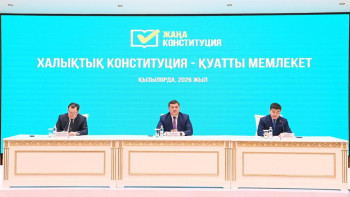 Фотография к новости: Қызылордада "Халықтық Конституция – қуатты мемлекет" тақырыбында сарапшылар кездесуі өтті