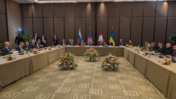 Фотография к новости: Украина мен Ресей қақтығысты реттеу бойынша келіссөздерді қайта бастады