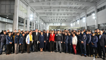 Фотография к новости: Сенім, қауіпсіздік және ережелер: «Қайнар АКБ»-да Жаңа Конституция жобасы мен референдум талқыланды