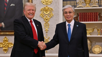 Фотография к новости: Тоқаев Вашингтонға жұмыс сапарымен барды